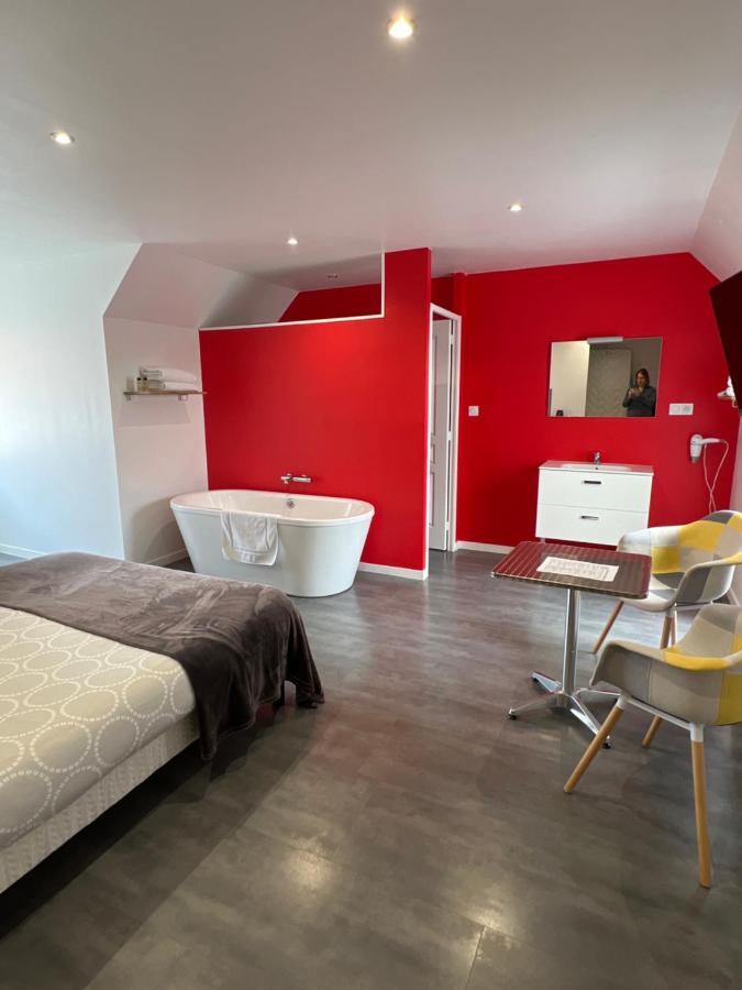Bed and Breakfast Aux Charmes Isques Exterior foto